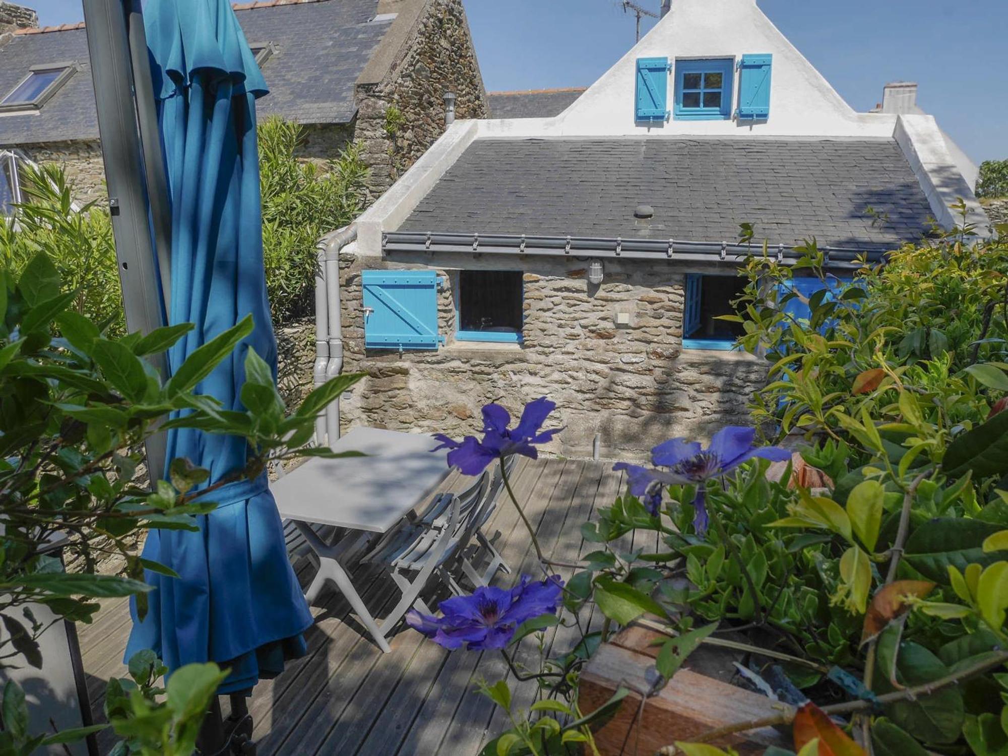 Maison Authentique Renovee, Proche Plage Et Commerces, Avec Terrasse Et Toutes Commodites, 2 Etoiles - Fr-1-418-135 Locmaria Exterior photo