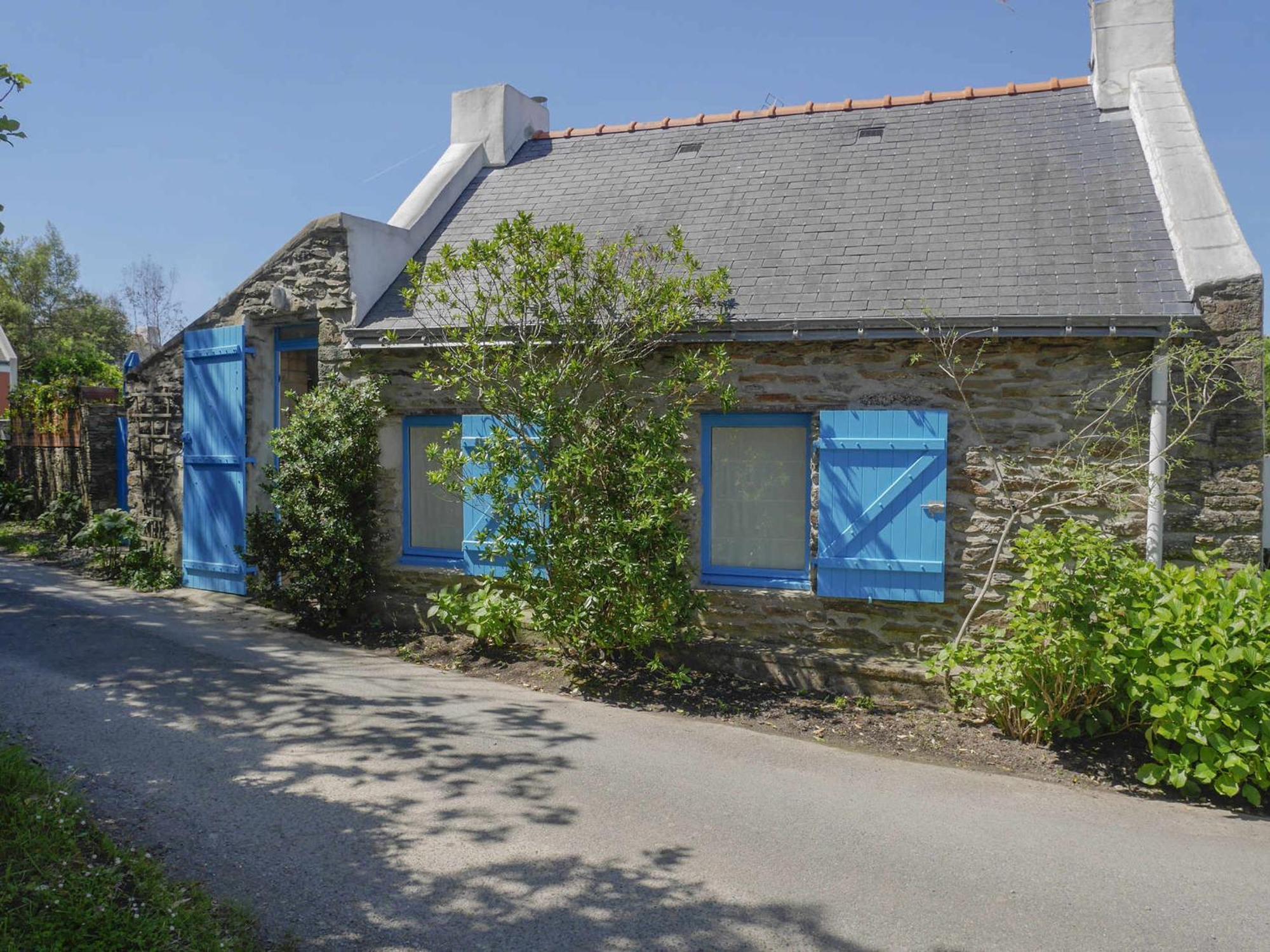 Maison Authentique Renovee, Proche Plage Et Commerces, Avec Terrasse Et Toutes Commodites, 2 Etoiles - Fr-1-418-135 Locmaria Exterior photo